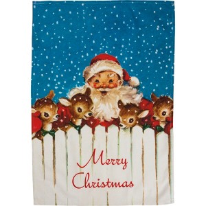 Primitives by Kathy Vintage Merry Christmas Kitchen Towel - 18" x 26" - 1 of 4