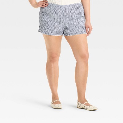 Women's Smocked Bloomer Shorts - Wild Fable™