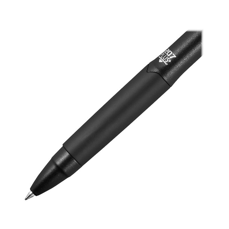 uni-ball uniball 207 Plus+ Retractable Gel Pens Medium Point 0.7mm Black Ink 4/Pack (70460), 4 of 9