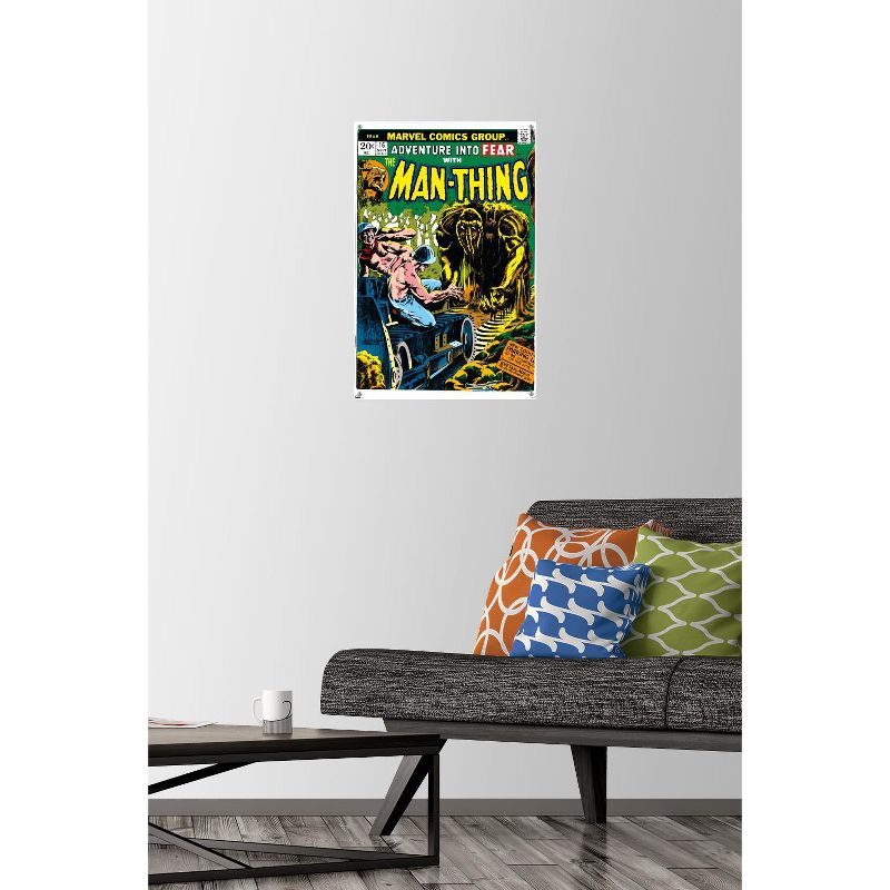 Trends International Marvel Comics: Man-Thing #16 Unframed Wall Poster Prints, 2 of 7
