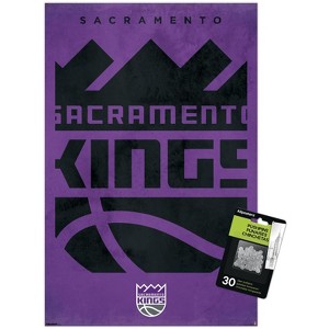 Trends International NBA Sacramento Kings - Logo 25 Unframed Wall Poster Prints - 1 of 4