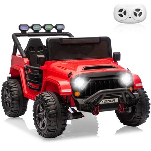 Jojoka 24V 2-Seater Kids Ride On Jeep, 4WD, Dual Motors Battery Powered Electric Vehicles, Remote Control - 1 of 4