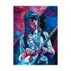 Trademark Fine Art -David Lloyd Glover 'Keith Richards A Rolling Stone' Canvas Art - 18x24 - 2 of 4