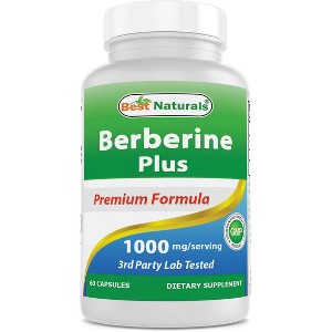 Berberine Plus 1000 mg 60 Capsules - 1 of 4