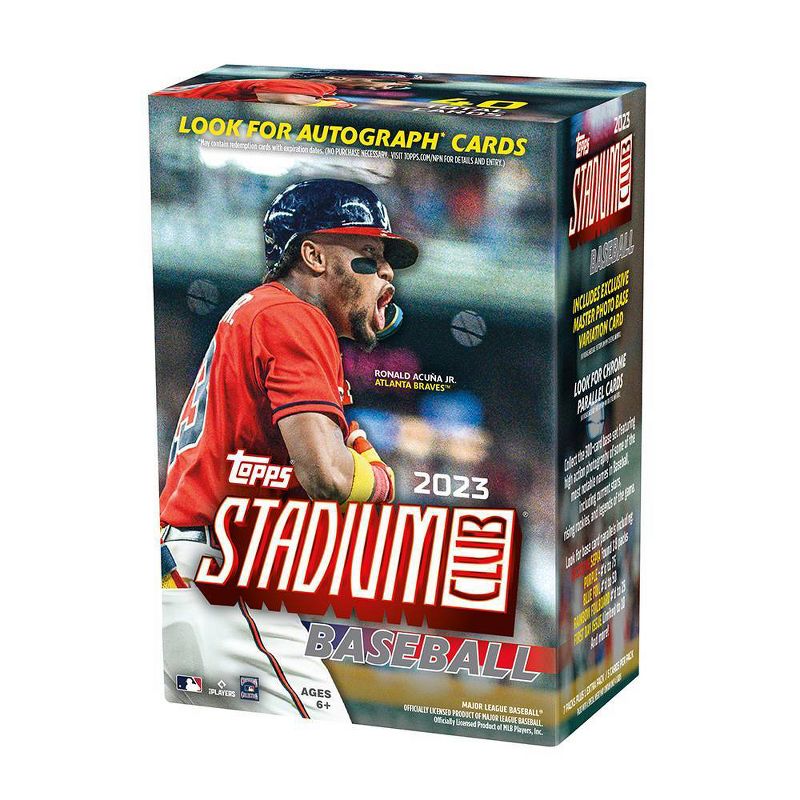 2023 Topps MLB Stadium Club Baseball Trading Card Value Box, 1 of 4