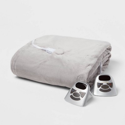 Electric Solid Microplush Bed Blanket - Biddeford Blankets