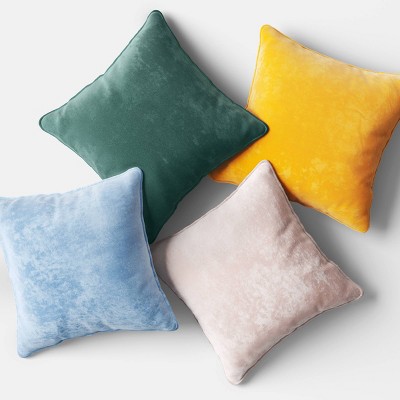 Target store velvet cushions