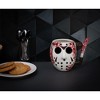 Silver Buffalo Friday the 13th Jason's Mask 3D Sculpted Ceramic Mug | Holds 20 Ounces - image 4 of 4