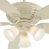 54" Minka Aire Vintage Indoor Ceiling Fan with LED Light Remote Control Provencal Blanc for Living Room Family Dining Home Office - 3 of 4