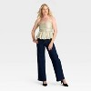 Women's Strapless Peplum Top - A New day™ - 3 of 3