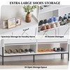 Garvee Shoe Cabinet with 4 Flip Drawers, Shoe Storage Cabinet for Entryway, Narrow Shoe Rack, Dry and Wet Separation Shoe Organizer with Metal Legs - 4 of 4