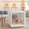 Heynemo Pet Dryer Box for Cats & Dogs ¨C 65L Quiet Hair Drying Machine with Adjustable Temp, Blow Air Function C Portable Dog Dryer for Home Bathing - 2 of 4