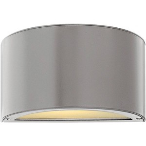 Hinkley Luna 5" High Titanium LED Outdoor Wall Light - 1 of 1