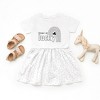The Juniper Shop Happy Go Lucky Shamrock Toddler Graphic Dress - 2 of 3