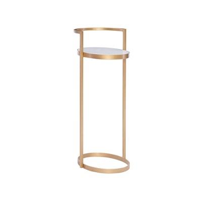 Kleier Side Table Gold - Powell Company