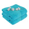 Sussexhome Hotel-Quality Ultra-Absorbent 100% Natural Cotton Bath Sheet Towel for Bathroom - 35 x 70 Inches - 2 of 4