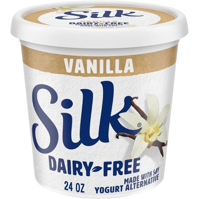 Silk Vanilla Soy Milk Yogurt Alternative - 24oz