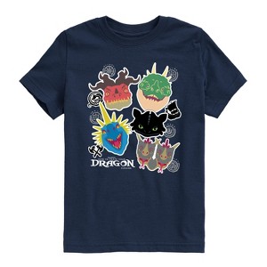 Boys' - How to Train Your Dragon - Dragons Short Sleeve Graphic T-Shirt - 1 of 4