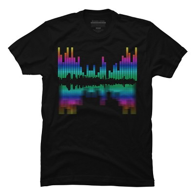 Men's Design By Humans City of Sounds By clingcling T-Shirt