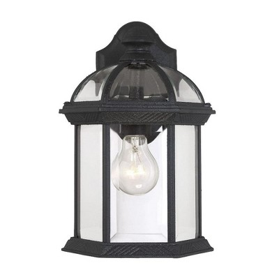 Savoy House Kensington 1 - Light Wall Light in  Textured Black