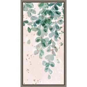 Amanti Art Hanging greenery by Isabelle Z Canvas Wall Art Print Framed 14 x 27-in. - 1 of 4