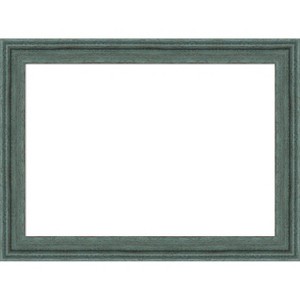 Amanti Art Upcycled Brown Grey Framed Dry Erase Magnetic Board - 1 of 4