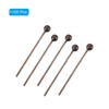 Unique Bargains Brass Silver Plated DIY Craft ewelry Making Ball Head Pins 100 Pcs - 3 of 4