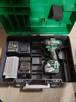 Metabo Hpt Wr36dem Multivolt 36v Brushless Lithium-ion 1/2 In. Cordless ...