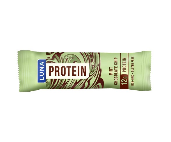 LUNA Protein Cool Mint Chocolate Nutrition Bars - 6ct