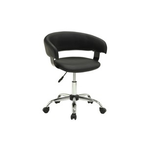 Reed Gas Lift Desk Chair Black - Powell Company