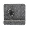 Allsop Premium Plush Foam Non-Skid Mouse Pad with Wrist Rest Gray (32311) - 3 of 4