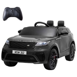 Sandinrayli 12-Volt Kids Ride On Car Licensed Land Rover Battery Powered Electric Vehicle Toy with Remote Control - 1 of 4