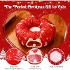 Bed Under Christmas Tree, Cat Tunnel Christmas Tree Skirt for Indoor Cats, Donut Tunnel Toys - 4 of 4