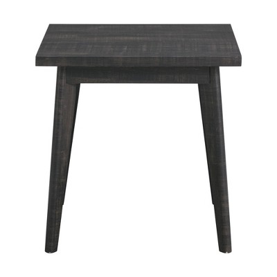 Rory Black Rubberwood Transitional 3-Piece Occasional Table Set