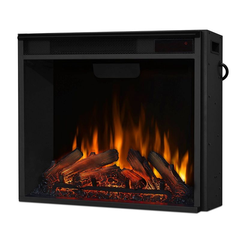Real Flame Churchill Corner Electric TV Fireplace Oak, 6 of 11