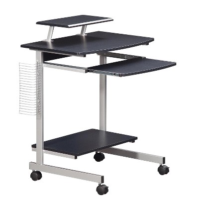 Compact Computer Cart with Storage - Techni Mobili