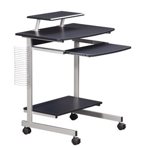 Compact Computer Cart with Storage - Techni Mobili - 1 of 4