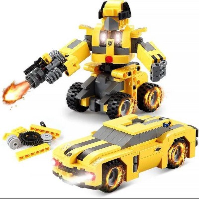 VATOS Robot STEM 2-in-1 Building Toys 267 PCS Building Blocks Set for Kids Aged 6-12