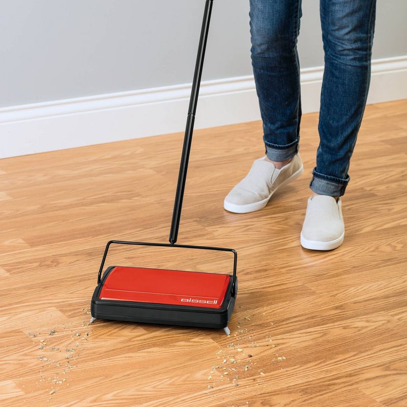BISSELL Refresh Carpet and Floor Manual Sweeper - 2483A, 6 of 8