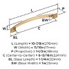 Amerock Candler Cabinet or Drawer Pull - 2 of 3