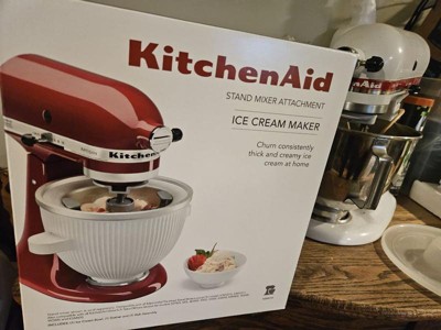 Ka ice cream online maker attachment