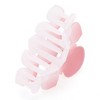Unique Bargains Christmas Hair Clips Shamrock for Christmas 3.35"x1.97"x1.57" Gradient Pink 1 Pc - 4 of 4