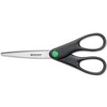 Westcott KleenEarth Recycled Stainless Steel Scissors 7" Long Black 44218