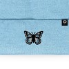 Dalix Butterfly Embroidered Beanie Insect Warm Winter Knit Hat for Women - 2 of 4