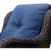 Belord Wicker Patio Chairs Set of 4, All Weather Wicker Rattan Patio Chairs, High Back Deep Seat with 2 Tier Side Table for Porch Balcony Pool - 2 of 4