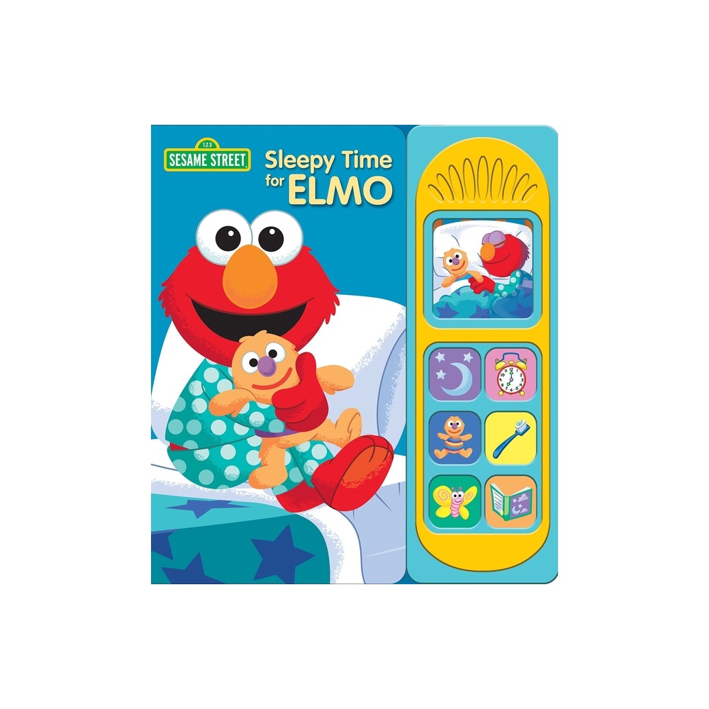 Sesame Street: Sleepy Time for Elmo Sound Book - by Pi Kids (Mixed Media Product)