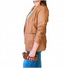 Women's Millie Faux Leather Blazer - Papillon - 2 of 4