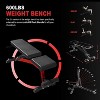 ER KANG Power Cage, 2000LB Squat Rack, Dual Pulley Cable Crossover System, Multi-function Free Weight Home Gym Workout Machine with Attachments - 4 of 4