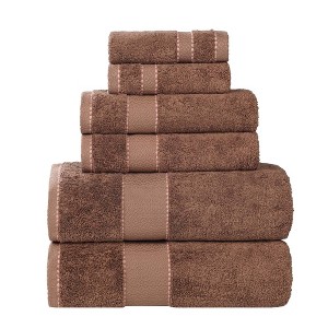 Cotton Heavyweight Ultra-Plush Luxury Towel Set by Blue Nile Mills - 1 of 4