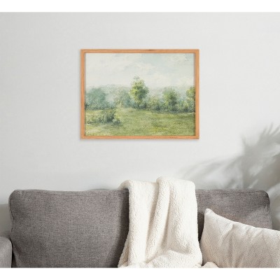 George Inness Natural Wood Framed Landscape Print, 16x12